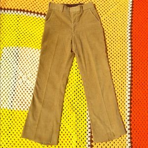 Vtg 70s Corduroy Pants